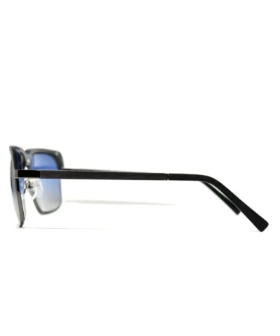 Gold and Wood Aston Wood/Metal Sunglasses