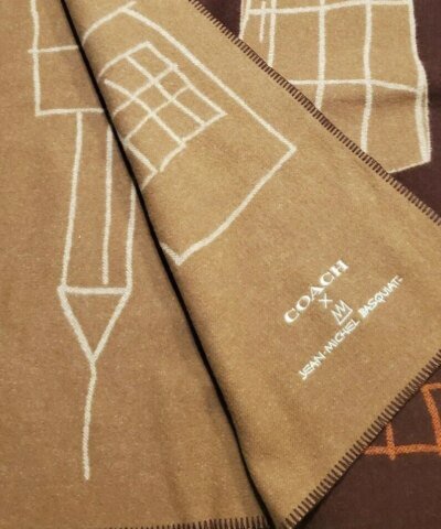 Coach X Jean Michel Basquiat Oversized Scarf