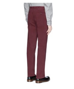 Canali Stretch-Cotton Flat-Front Dress Pants, White