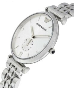 Emporio Armani Classic Silver Dial Men's Watch AR1819