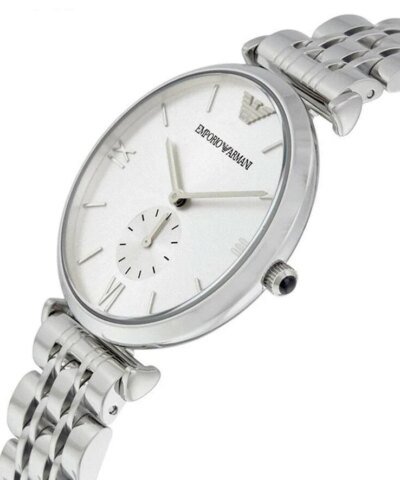 Emporio Armani Classic Silver Dial Men's Watch AR1819