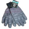 Isotoner Signature SmarTouch Tech Black With Pink Packable Ski Gloves