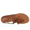COACH Camara Flats Leather T-Strap Thong Sandals-COACH-Fashionbarn shop