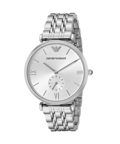 Emporio Armani Classic Silver Dial Men's Watch AR1819