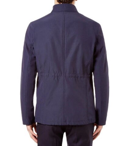 Hardy Amies Technical Cotton Four Field Pocket Jacket