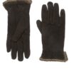 Isotoner Women's Signature Microluxe Casual Suede Gloves