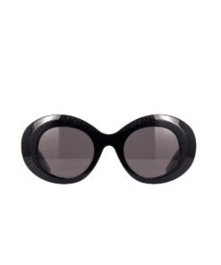 Balenciaga BB0120S Black/Grey Sunglasses