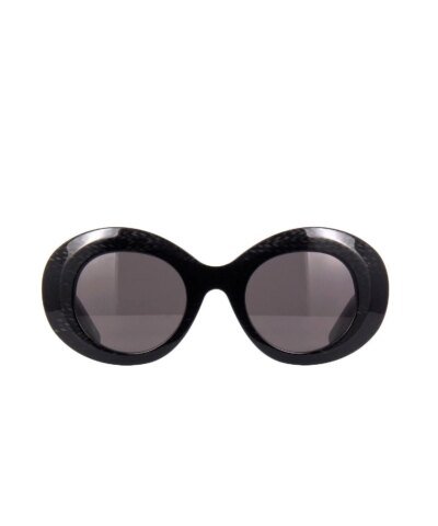 Balenciaga BB0120S Black/Grey Sunglasses