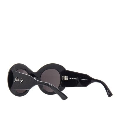 Balenciaga BB0120S Black/Grey Sunglasses