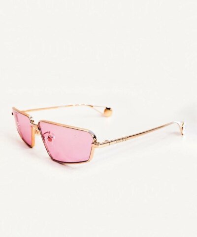Gucci GG0537S 005 Gold | Pink Sunglasses