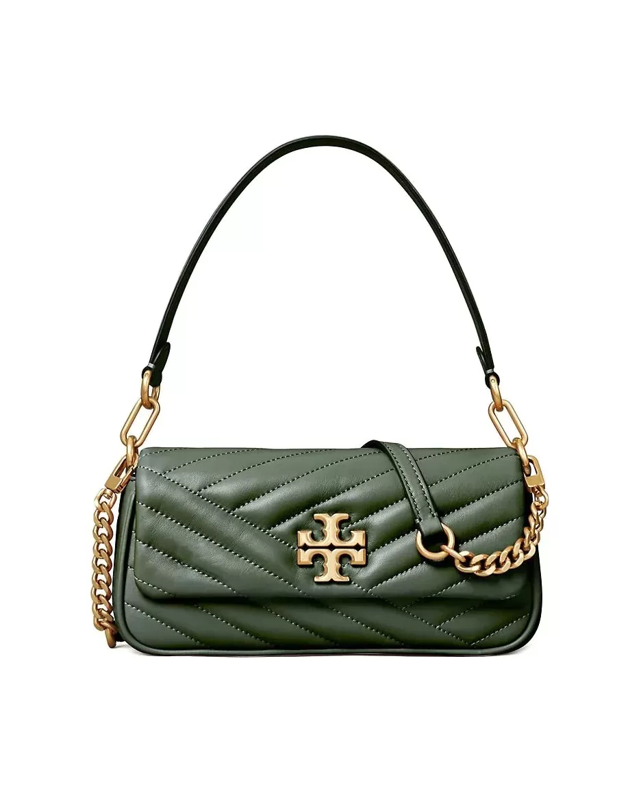 Tory Burch Sycamore Kira Chevron Small Flap Shoulder Bag