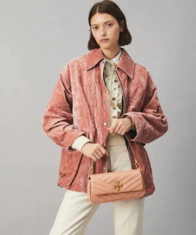 Tory Burch Kira Chevron Small Flap Shoulder Bag