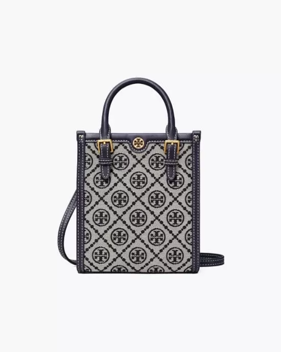 Tory Burch T Monogram Jacquard Min Tote