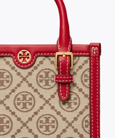 Tory Burch T Monogram Jacquard Min Tote