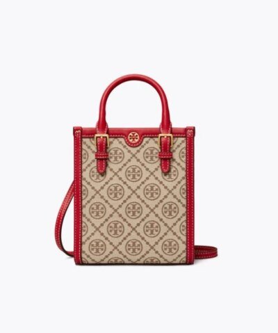 Tory Burch T Monogram Jacquard Min Tote