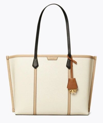Tory Burch Perry Color-Block Triple-Compartment Tote Bag