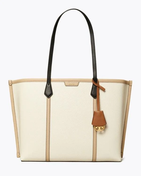 Tory Burch Perry Color-Block Triple-Compartment Tote Bag