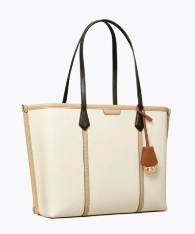 Tory Burch Perry Color-Block Triple-Compartment Tote Bag