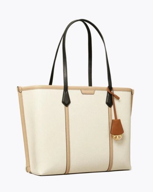 Tory Burch Perry Color-Block Triple-Compartment Tote Bag
