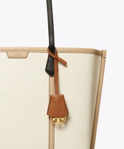 Tory Burch Perry Color-Block Triple-Compartment Tote Bag
