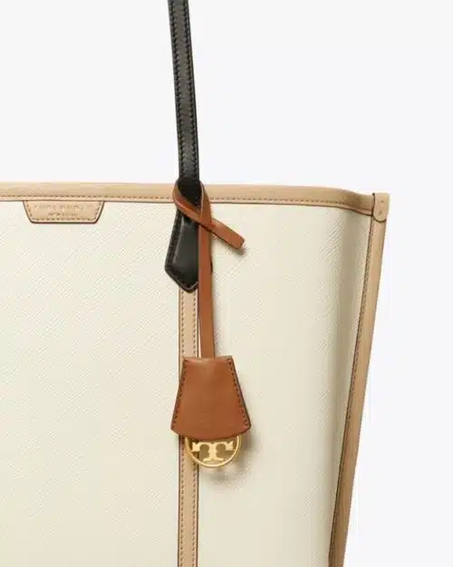 Tory Burch Perry Color-Block Triple-Compartment Tote Bag