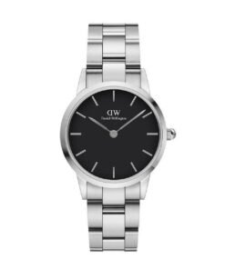 Daniel Wellington Men's Iconic Link 32mm Watch, Black