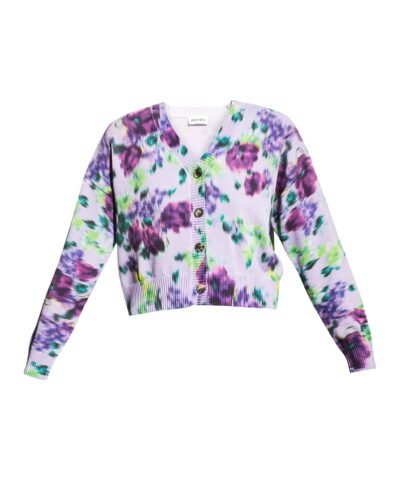 Kenzo Blurred Flowers Cardigan
