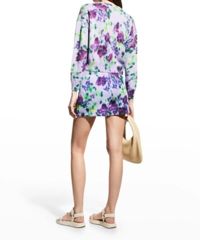 Kenzo Blurred Flowers Cardigan