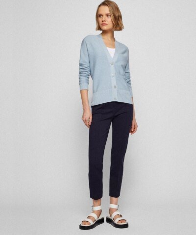 Boss Women's Blue Dust Faduana Cardigan