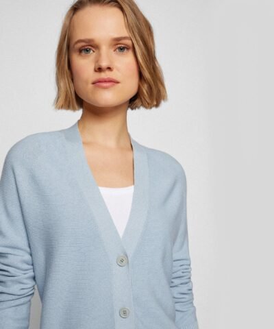 Boss Women's Blue Dust Faduana Cardigan