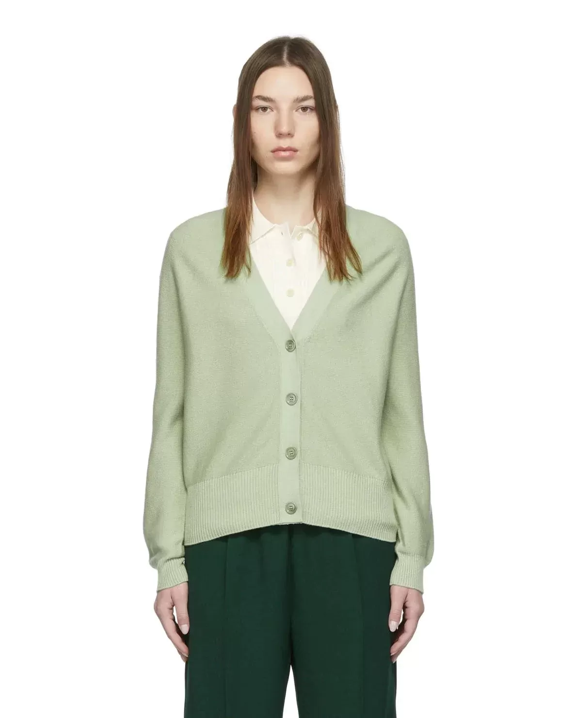 Boss Women's Green Faduana Cardigan