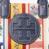 Tory Burch Ella Webbing Patchwork Micro Tote Bag