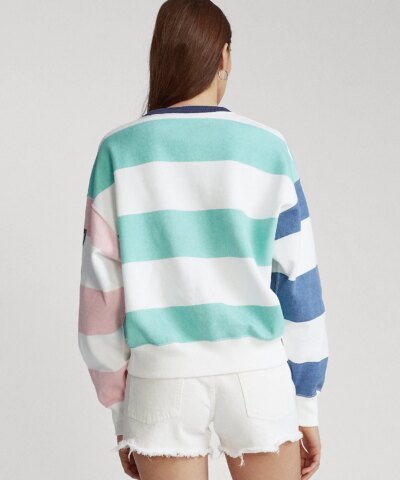 Polo Ralph Lauren Striped Fleece Sweatshirt