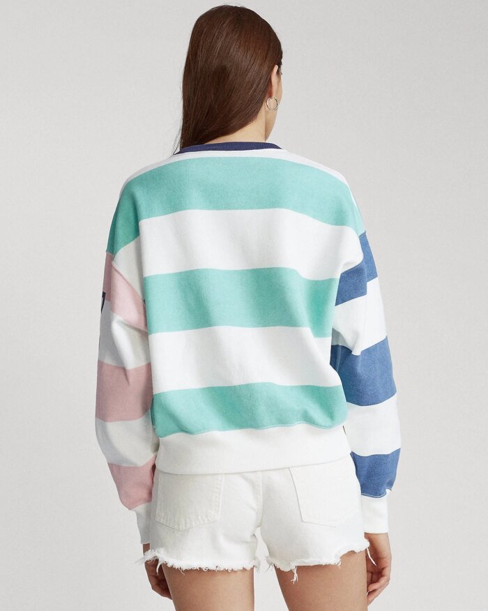 Polo Ralph Lauren Striped Fleece Sweatshirt