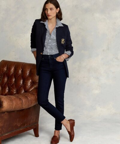Polo Ralph Lauren Double-Knit Jacquard Blazer