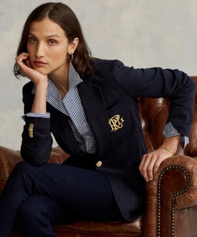 Polo Ralph Lauren Double-Knit Jacquard Blazer