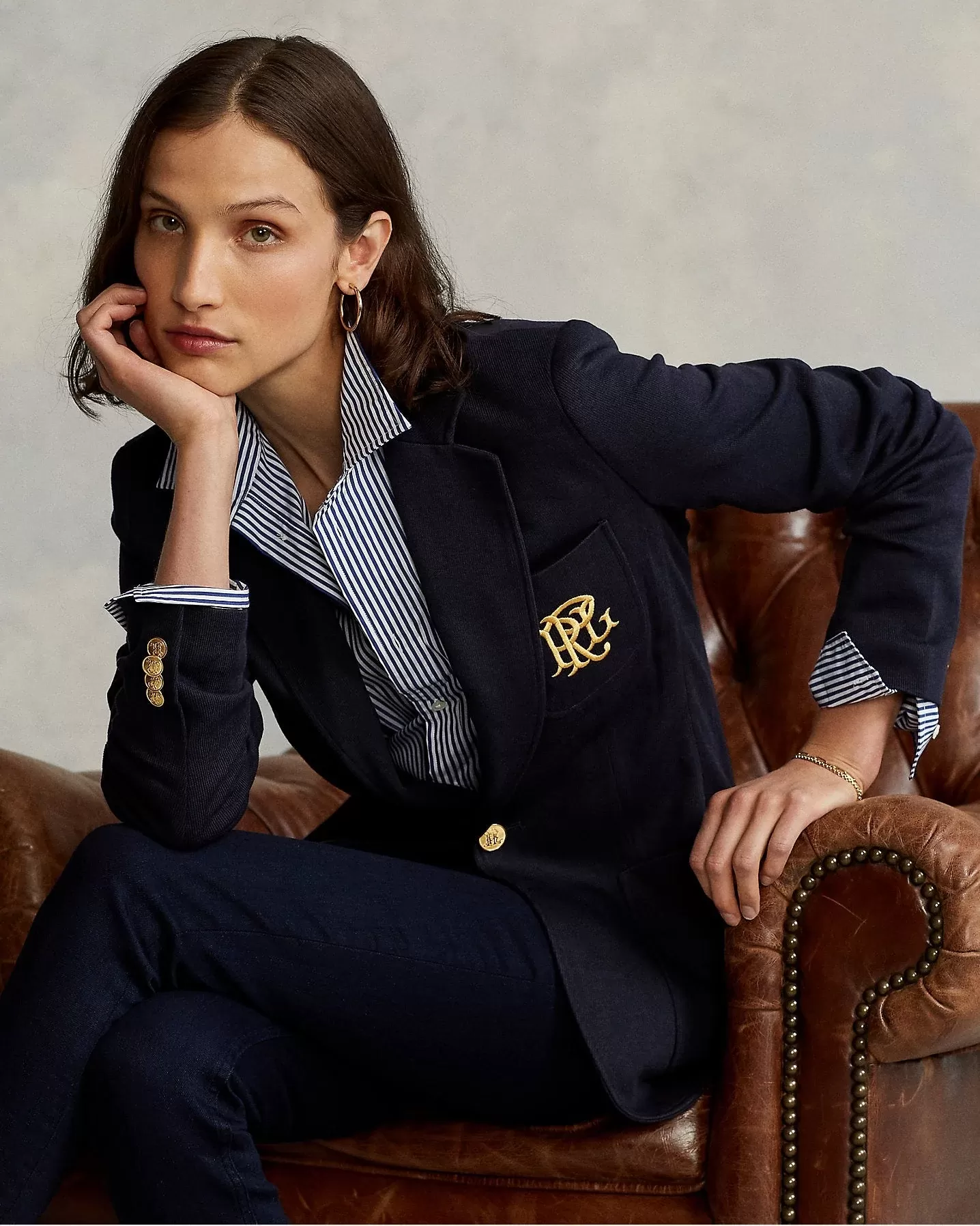 Polo Ralph Lauren Double-Knit Jacquard Blazer