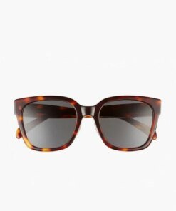 Celine Triomphe 55mm Rectangular Sunglasses