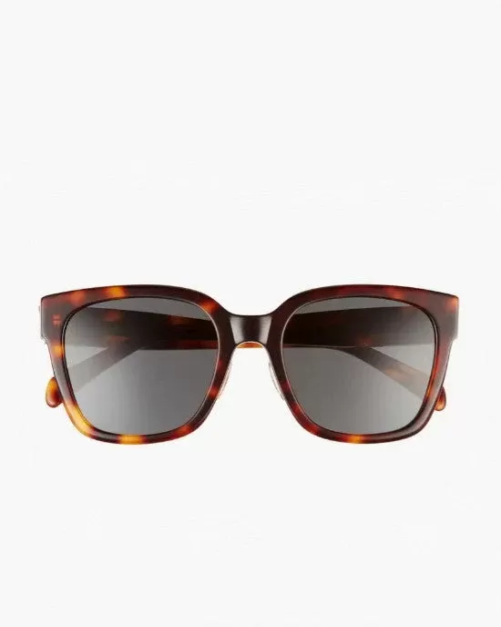 Celine Triomphe 55mm Rectangular Sunglasses