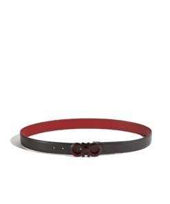 Ferragamo Men's Reversible Adjustable Gancini Belt