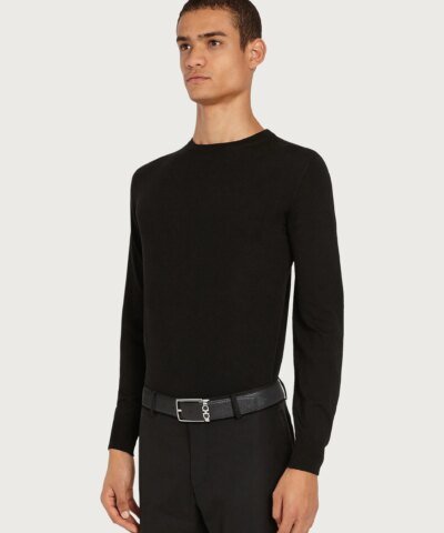 Ferragamo Men's Adjustable Gancini Belt - Gift Box