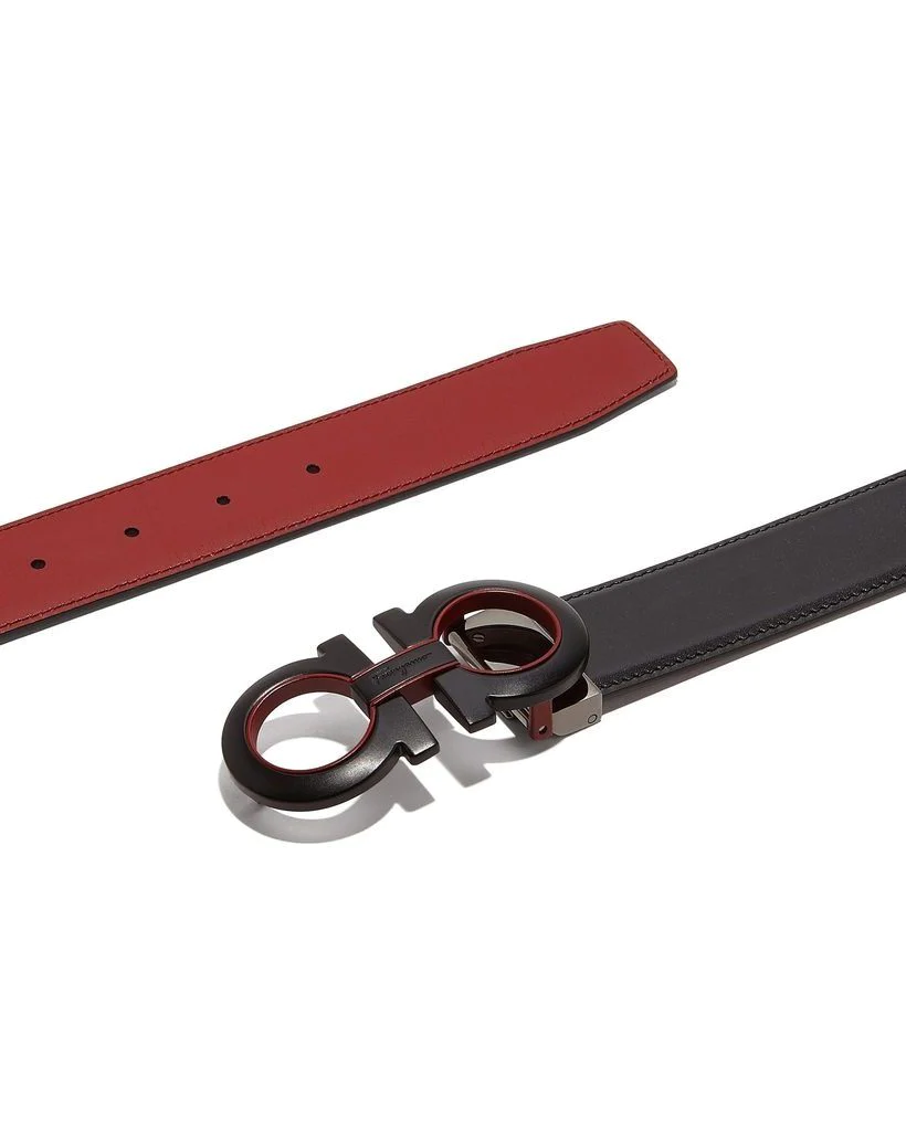 Ferragamo Men's Reversible Adjustable Gancini Belt