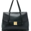 MARC JACOBS  '1984' Lullaby Leather Satchel Black