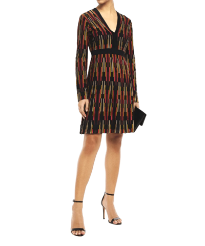 M Missoni Flared crochet-knit dress