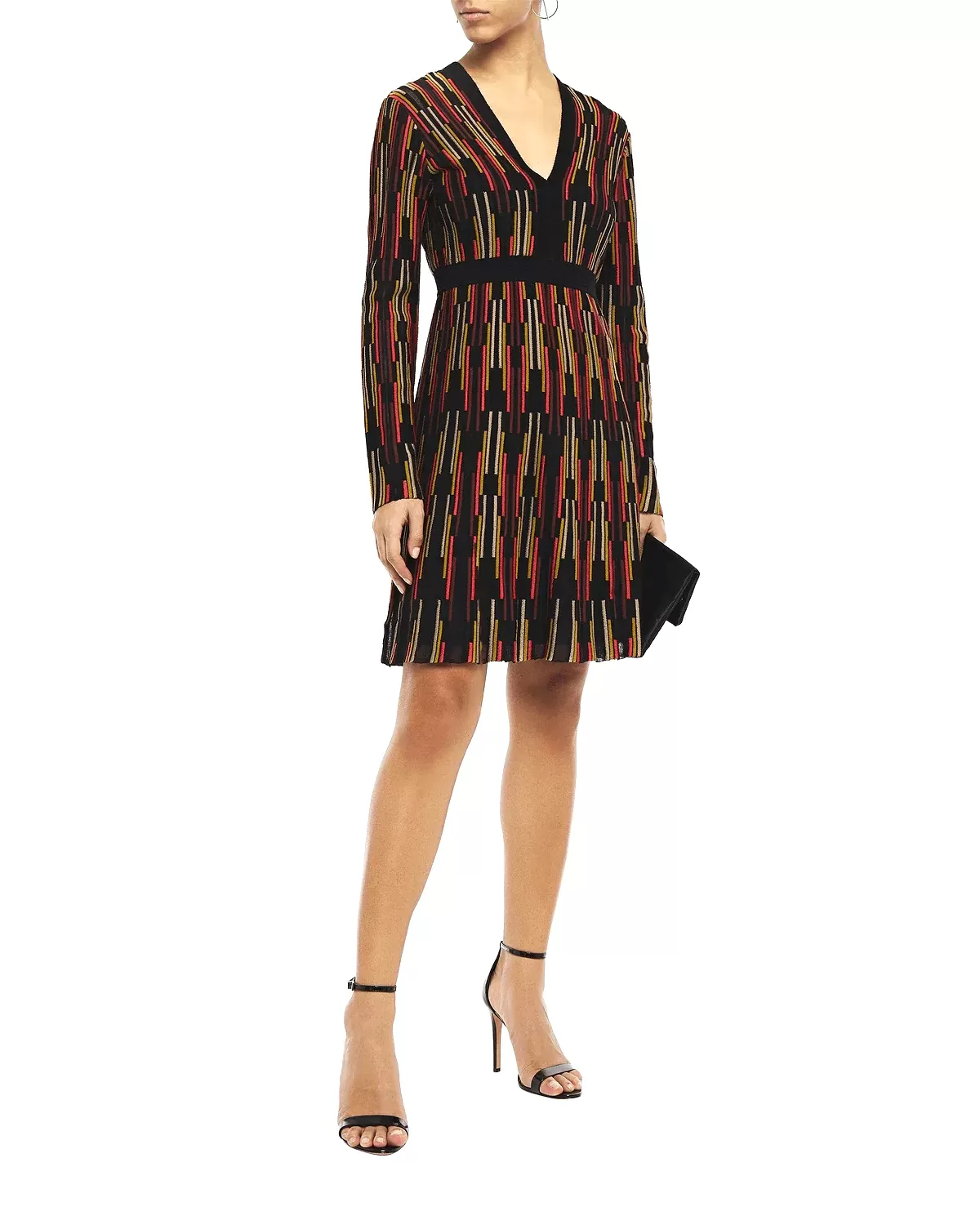 M Missoni Flared crochet-knit dress