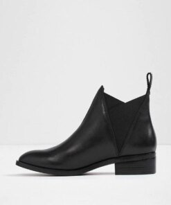ALDO Black Scotch Chelsea Ankle Booties