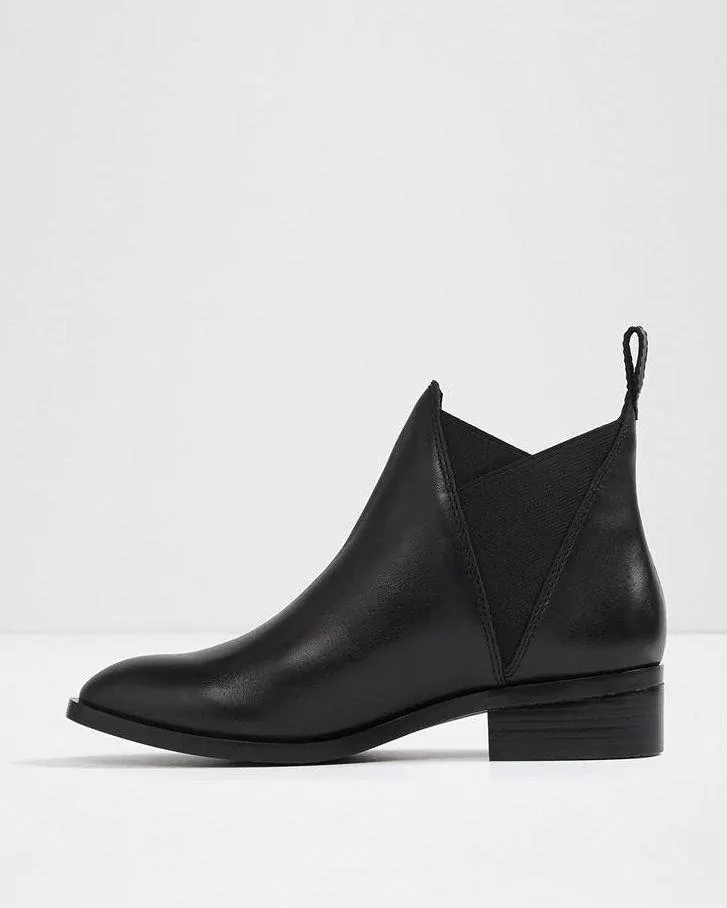ALDO Black Scotch Chelsea Ankle Booties