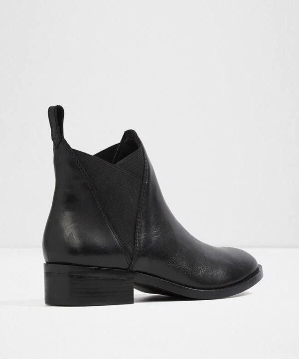 ALDO Black Scotch Chelsea Ankle Booties