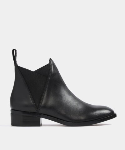ALDO Black Scotch Chelsea Ankle Booties