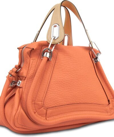 Chloé Orange Paraty Medium Shoulder Bag-CHLOE-Fashionbarn shop
